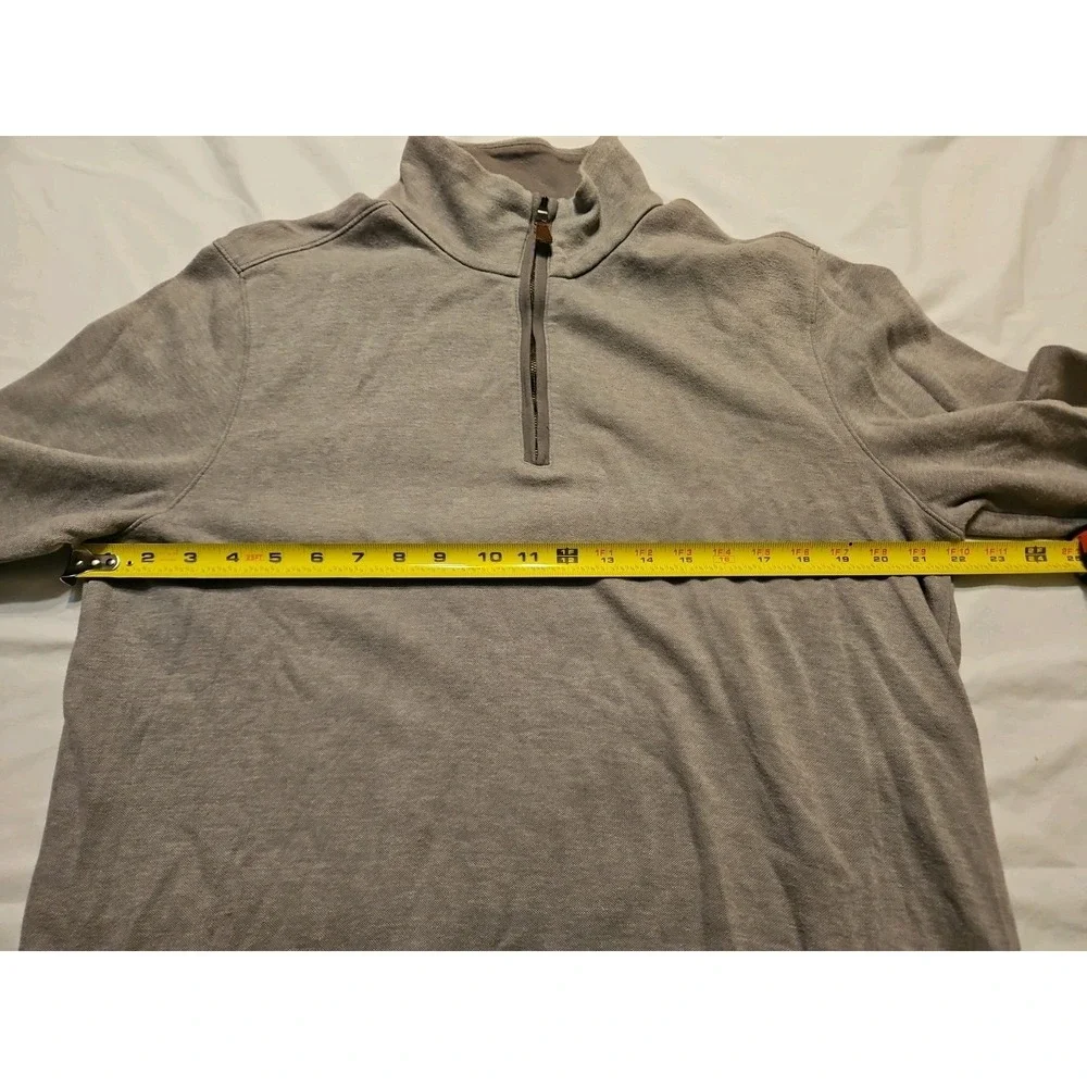 Banana Republic‎ 1/4 Zip Pullover Urban Gray Mens Large